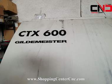 تراش سی ان سی دو محور Gildemeister ctx 600 ساخت آلمان